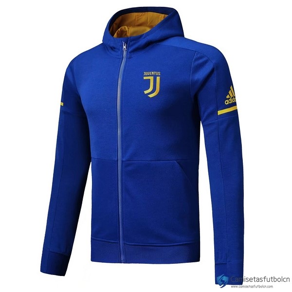 Sudaderas Con Capucha Juventus 2017-18 Azul